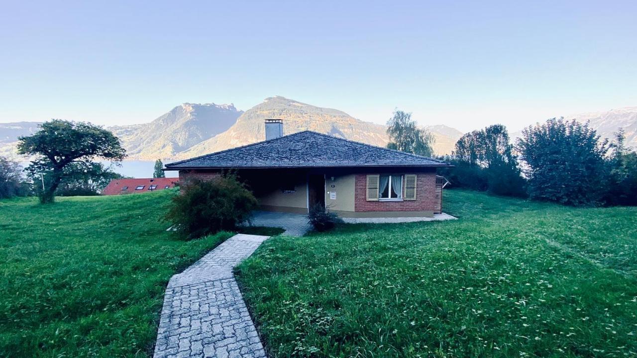 Lakeview Little House Krattigen Exterior photo